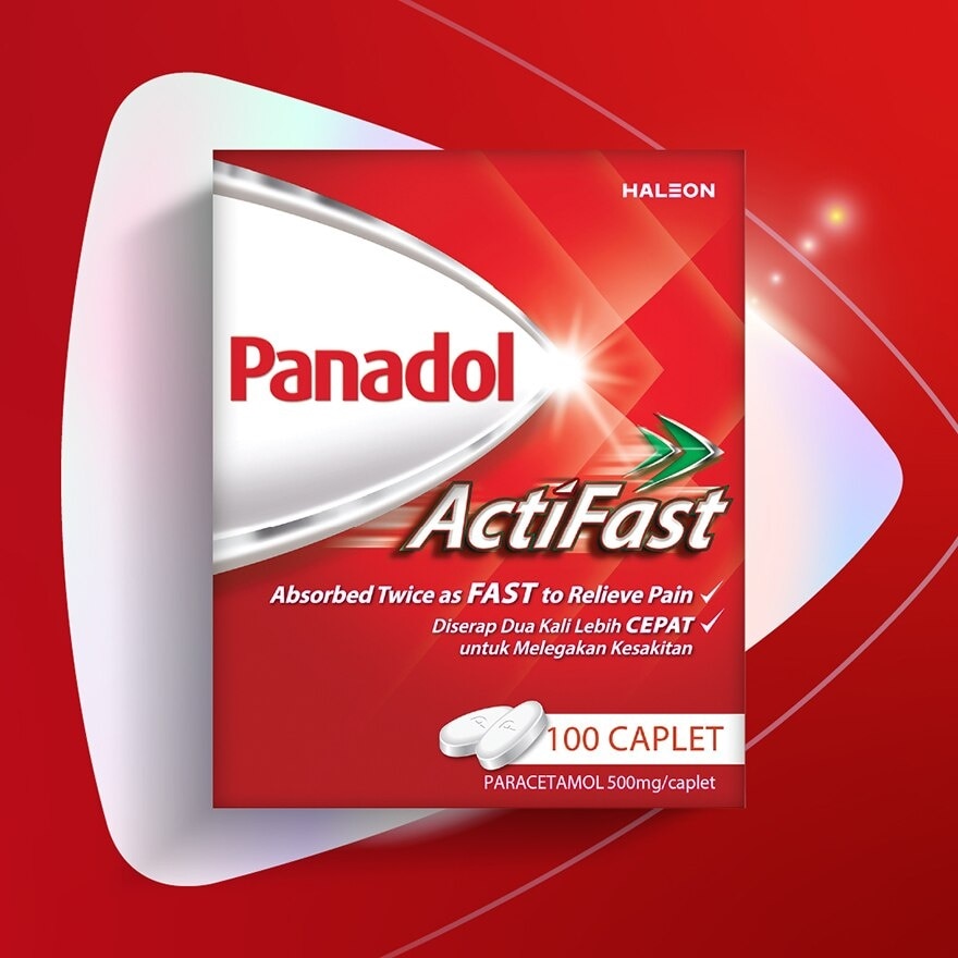 Actifast - Fast Pain Relief Caplet (100's)