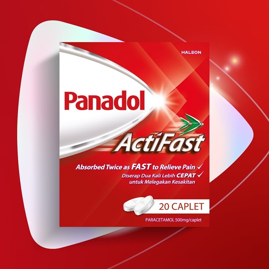 Actifast - Fast Pain Relief Caplet (20's)