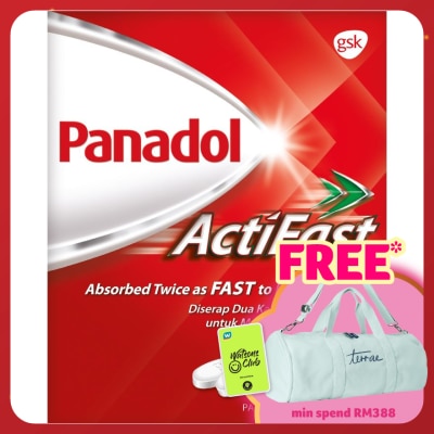 PANADOL Actifast Paracetamol Fast Pain Relief Caplet 20S