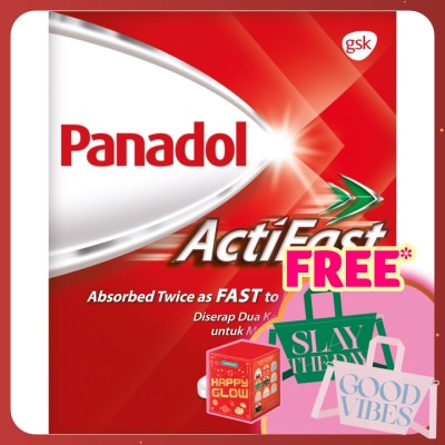 PANADOL Actifast Paracetamol Fast Pain Relief Caplet 20S