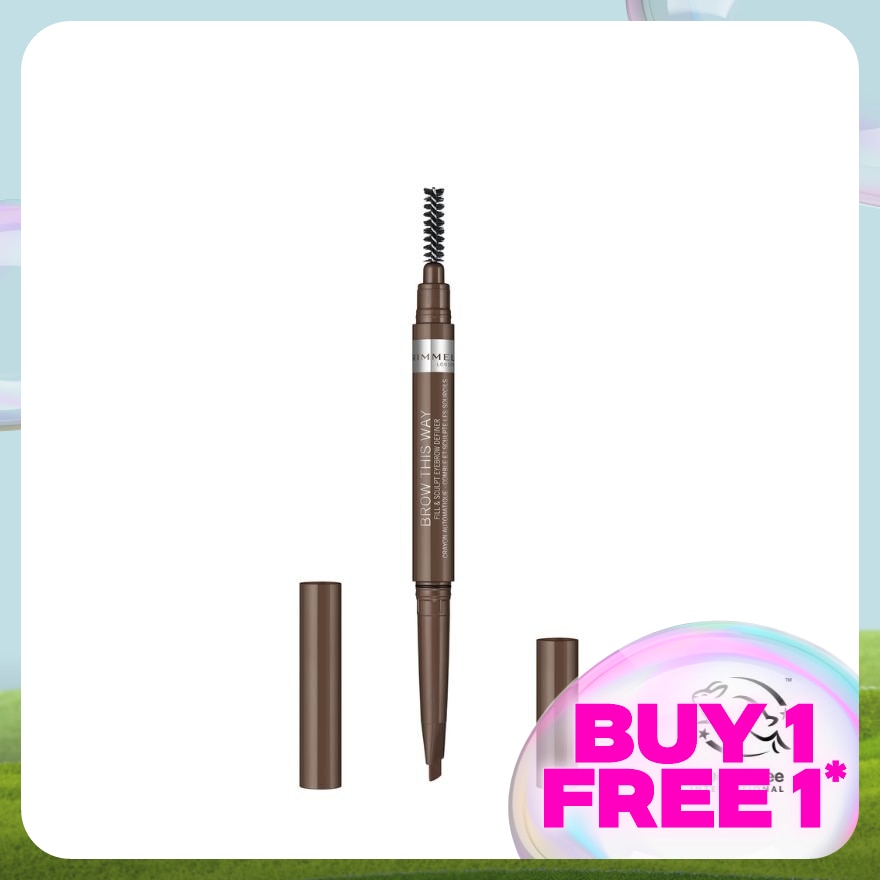 RIMMEL Brow this Way 2 in 1 Filler & Fixer