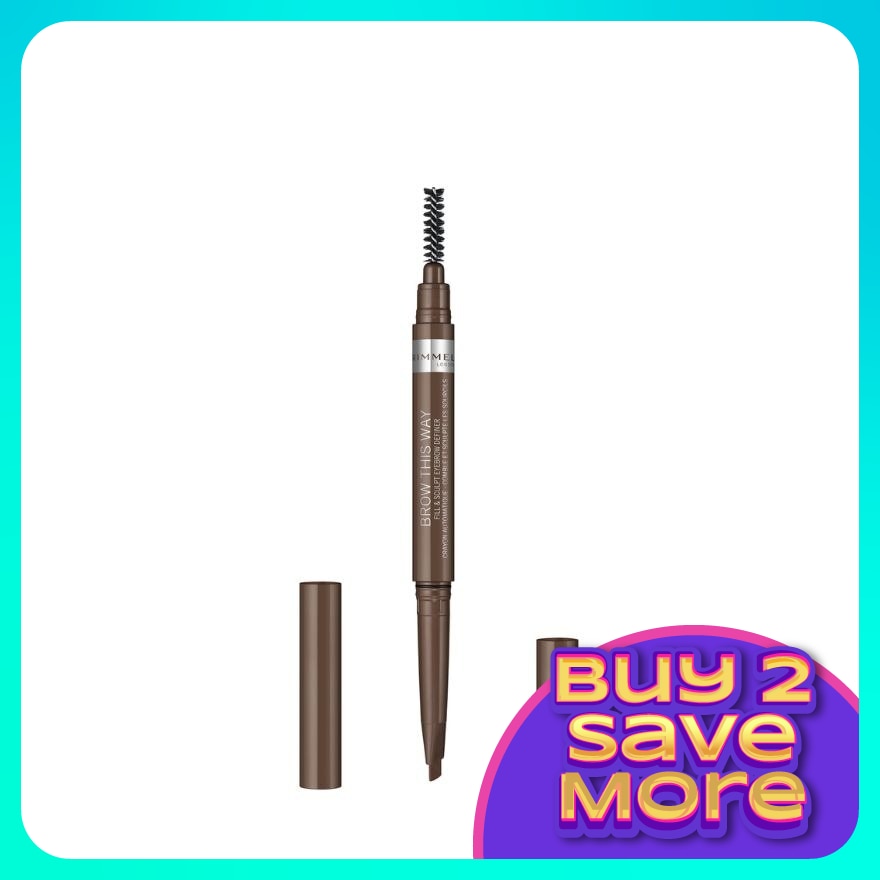RIMMEL Brow this Way 2 in 1 Filler & Fixer