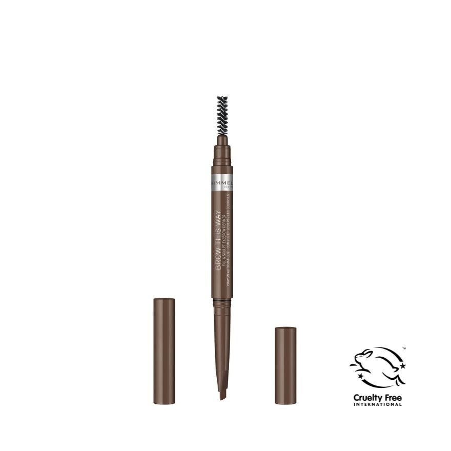 Brow this Way 2 in 1 Filler& Fixer Medium Brown