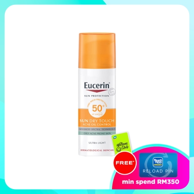 EUCERIN Sun Dry Touch Acne Oil Control SPF50 50ml image
