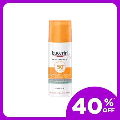 EUCERIN Sun Dry Touch Acne Oil Control SPF50 50ml