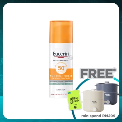 EUCERIN Sun Dry Touch Acne Oil Control SPF50 50ml