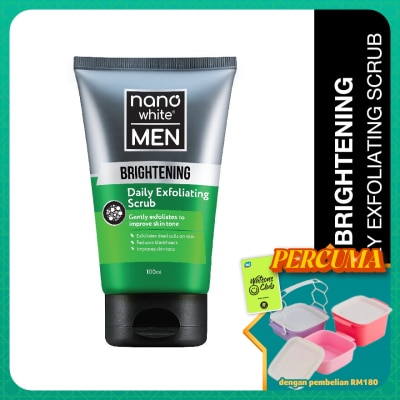 NANO WHITE MEN - Brightening Daily Exfoliating Scrub 100ml