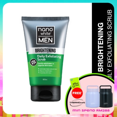 NANO WHITE MEN - Brightening Daily Exfoliating Scrub 100ml