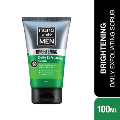 NANO WHITE MEN Brightening Daily Exfoliating Scrub 100ml