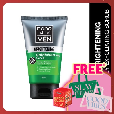 NANO WHITE MEN Brightening Daily Exfoliating Scrub 100ml