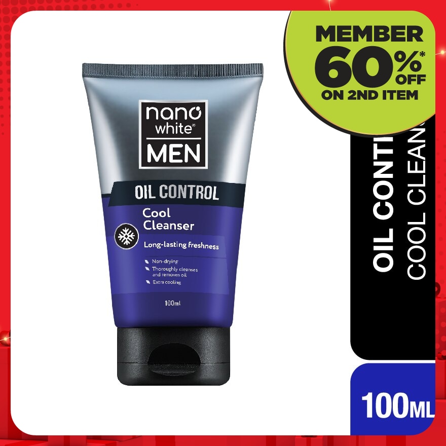 Oil Control Cool Cleanser 100ml