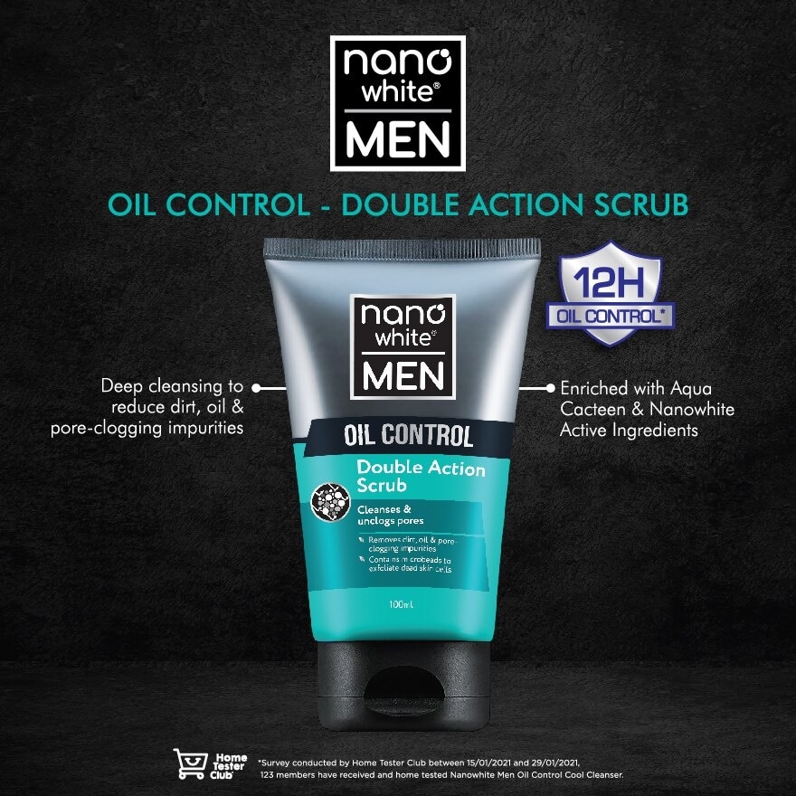 Oil Control Double Action Scrub 100ml