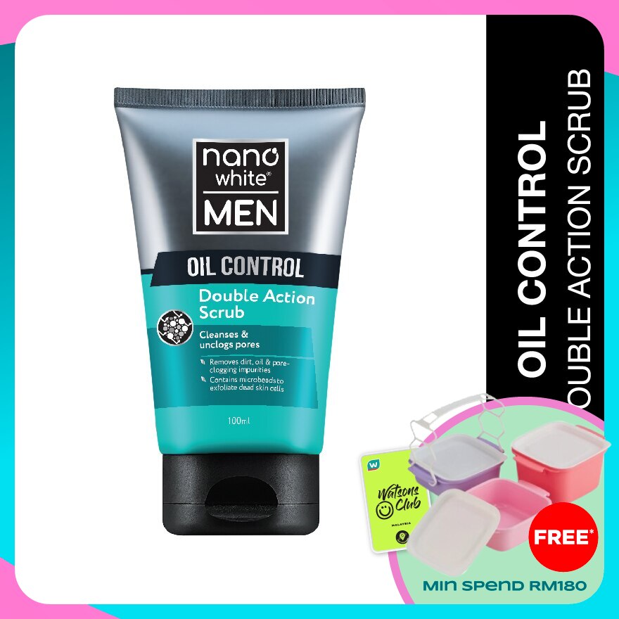 Oil Control Double Action Scrub 100ml