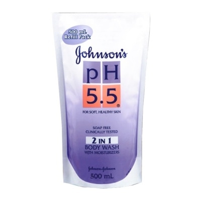 JOHNSON'S pH 5.5 2 In 1 Body Wash Refill 500ml