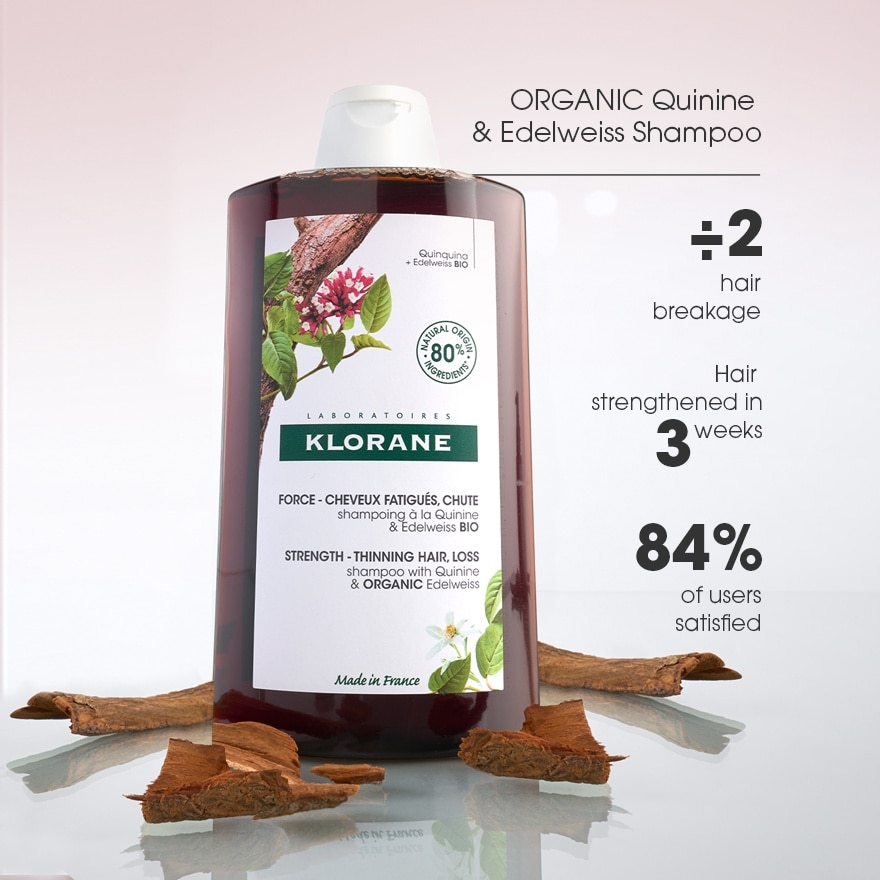 Quinine Shampoo 400ml (Anti Hair Fall)