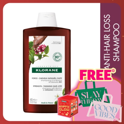 KLORANE Quinine Shampoo 400ml (Anti Hair Fall)