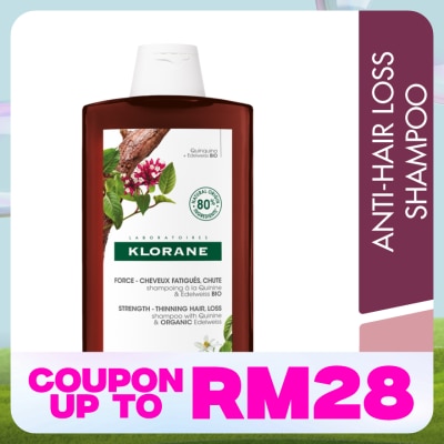 KLORANE Quinine Shampoo 400ml (Anti Hair Fall)