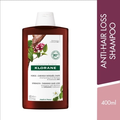 KLORANE Quinine Shampoo 400ml (Anti Hair Fall)