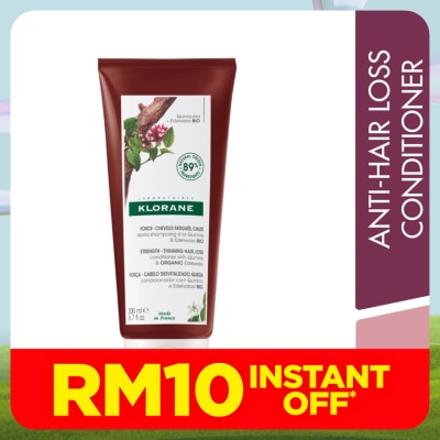 KLORANE Quinine Conditioner&Oraganic 200ml(Anti Hair Fall)
