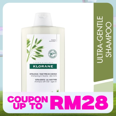 KLORANE Oat Milk Shampoo  400ml (All Hair Types)