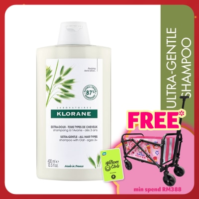 KLORANE Oat Milk Shampoo  400ml (All Hair Types)