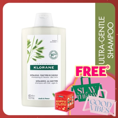 KLORANE Oat Milk Shampoo  400ml (All Hair Types)