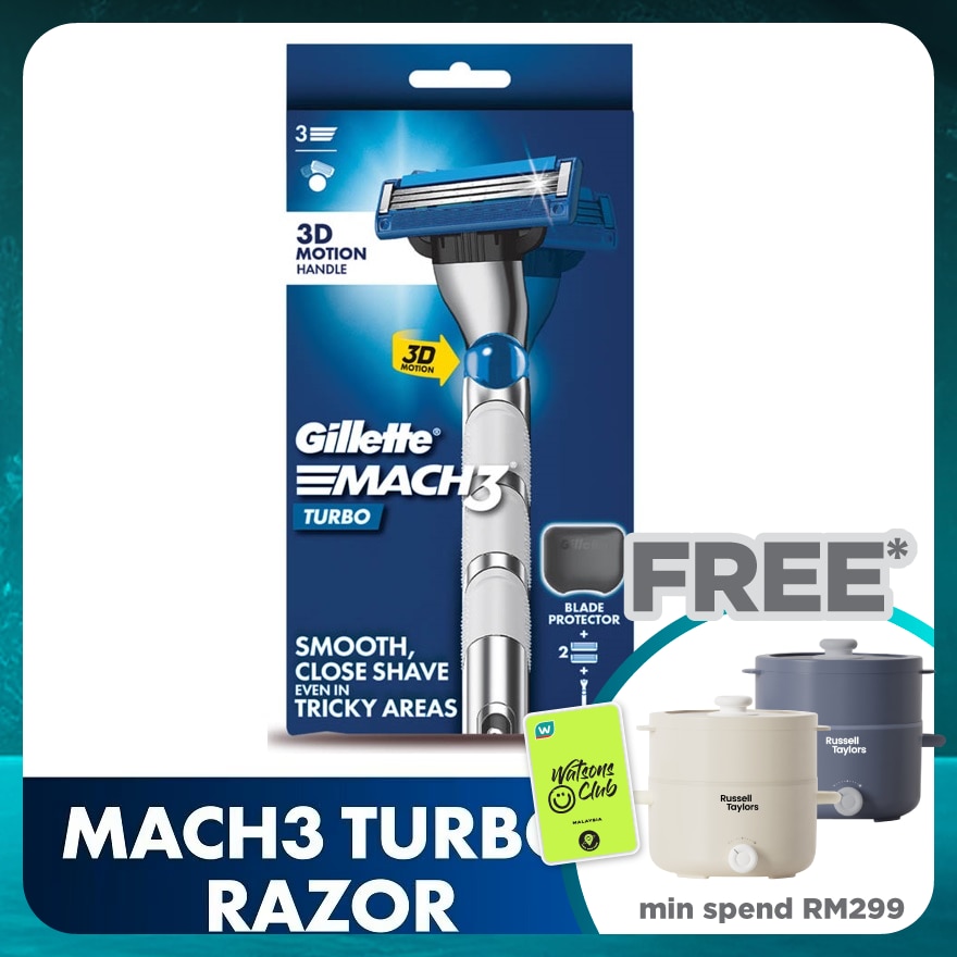 Mach3 Turbo Razor 1s + Refill 1s