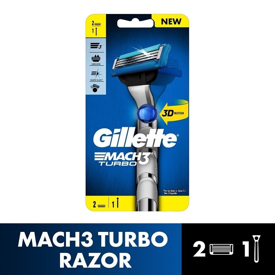 Mach3 Turbo Razor 1's + Refill 1's