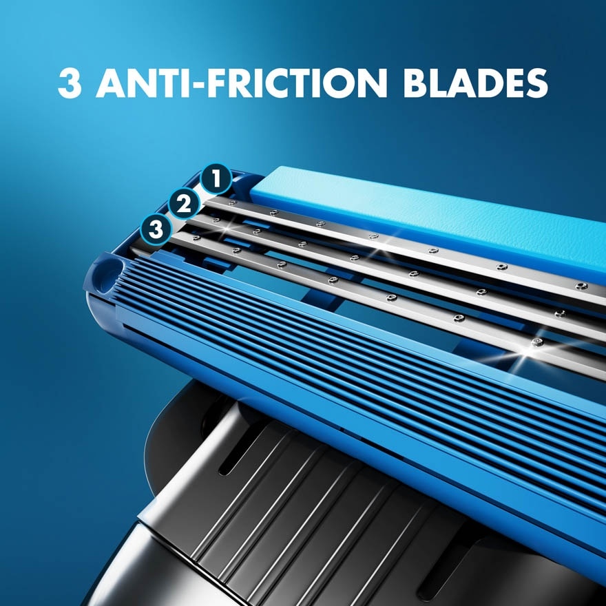 Mach3 Turbo Razor 1s + Refill 1s