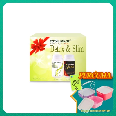 TOTAL IMAGE - Detox Slim Puri Cleanx + S Body 60's