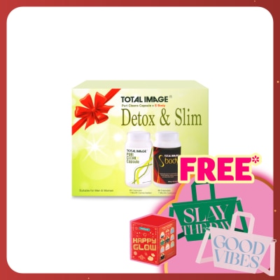 TOTAL IMAGE Detox Slim Puri Cleanx + S Body 60's