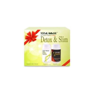 TOTAL IMAGE Detox Slim Puri Cleanx + S Body 60's