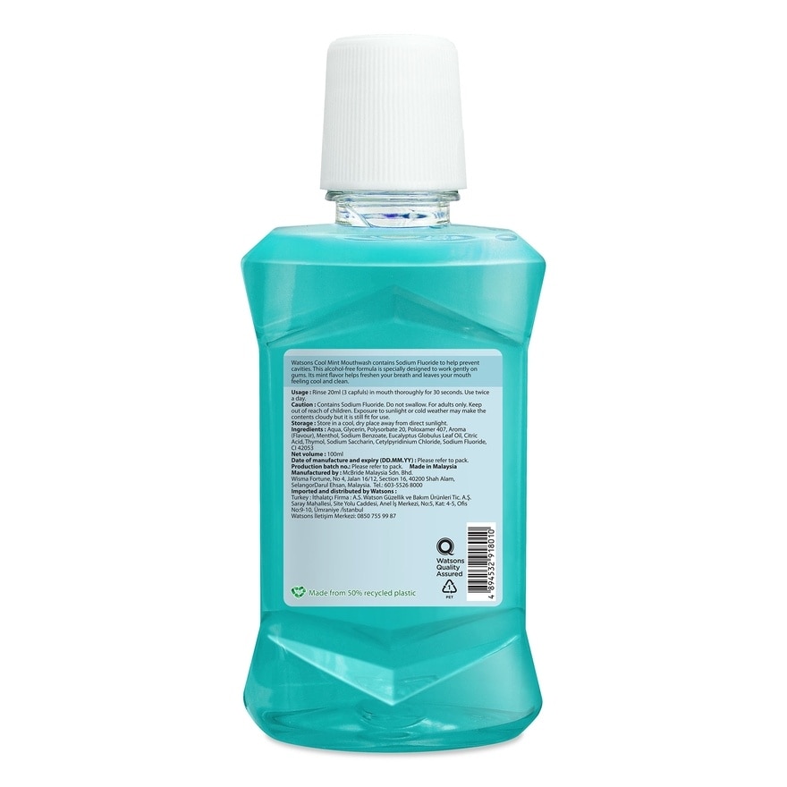 Cool Mint Mouthwash 100ml