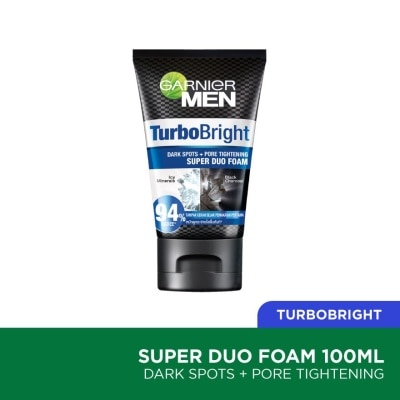 GARNIER MEN Turbobright Super Duo Foam 100ml