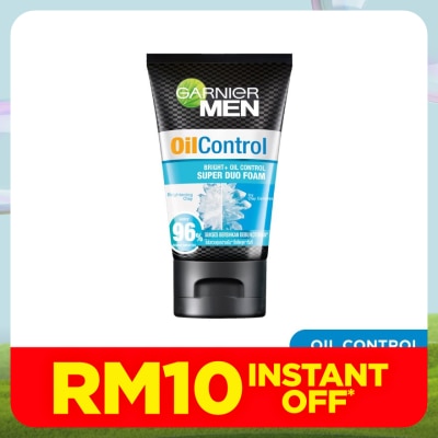 GARNIER MEN Oil Control Super Duo Foam 100ml