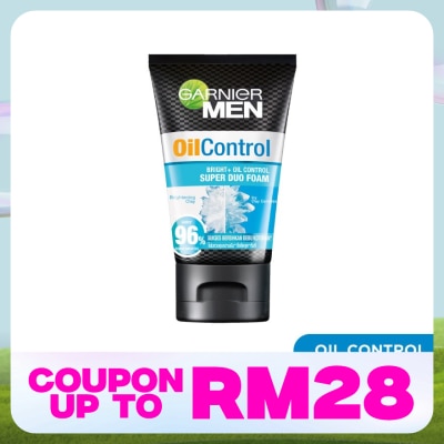 GARNIER MEN Oil Control Super Duo Foam 100ml