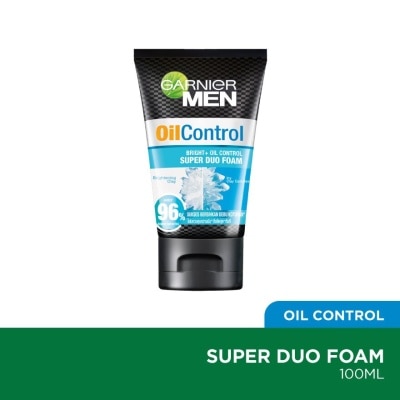 GARNIER MEN Oil Control Super Duo Foam 100ml