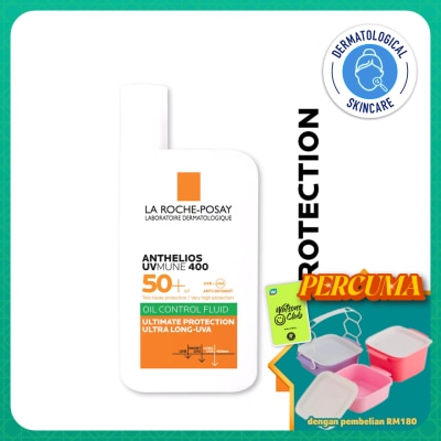 LA ROCHE POSAY - Anthelios UVM 400 Oil Control Fluid SPF 50+ 50ml