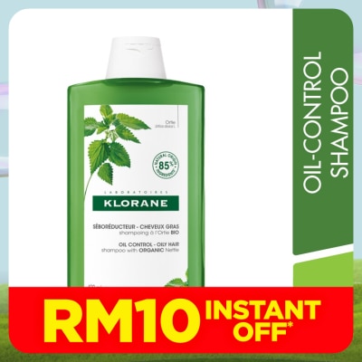 KLORANE Nettle Shampoo 400ml ( Oily Hair)