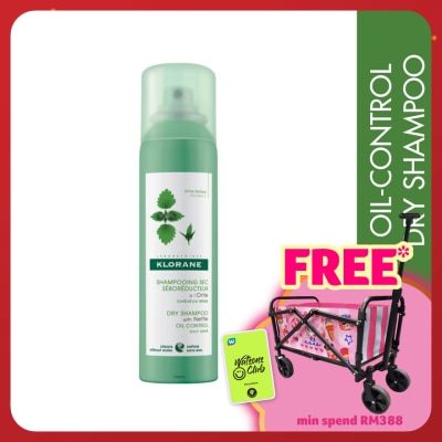 KLORANE Nettle Dry Shampoo 150ml (Oily Scalp)