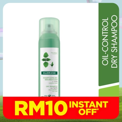 KLORANE Nettle Dry Shampoo 150ml (Oily Scalp)