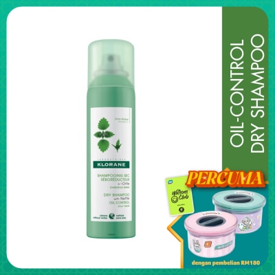 KLORANE Nettle Dry Shampoo 150ml (Oily Scalp)