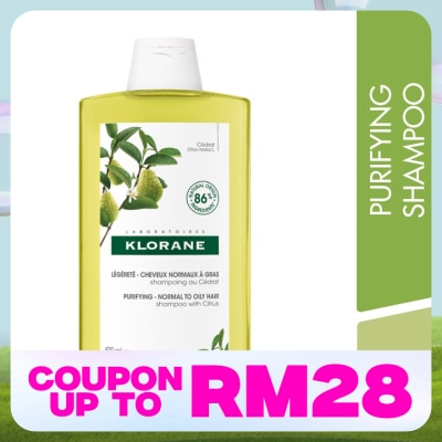 KLORANE Citrus Pulp Shampoo 400ml (Oily Scalp)