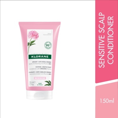 KLORANE Peony Conditioner Gel 150ml (Sensitive Scalp)