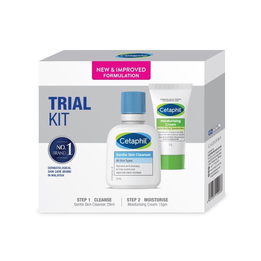 Trial Kit (Cleanser 29ml+Moisturizing Cream 15g)