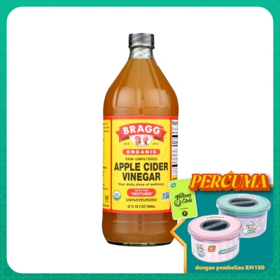 BRAGG APPLE CIDER VINEGAR 946ML