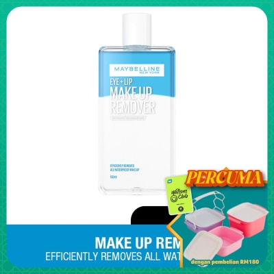MAYBELLINE - Eye & Lip Makeup Remover 150ml