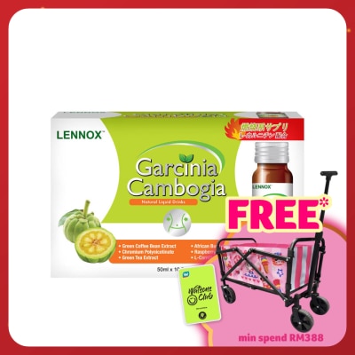 LENNOX Garcinia Cambogia Natural Liquid Juice 50ml x 10's