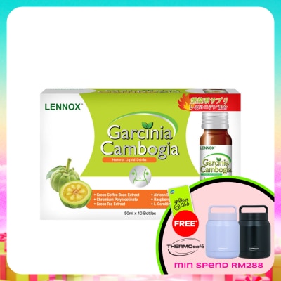 LENNOX - Garcinia Cambogia Natural Liquid Juice 50ml x 10's