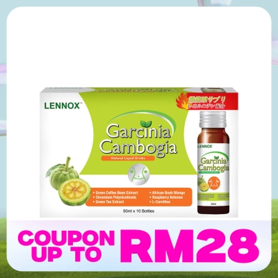 LENNOX Garcinia Cambogia Natural Liquid Juice 50ml x 10's